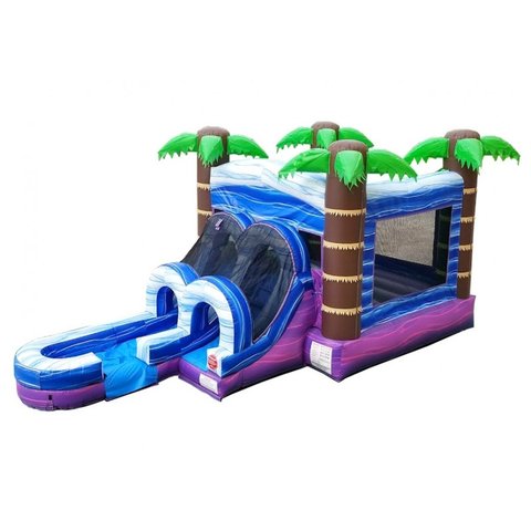 Tropical Bounce and Water Slide Combo Tropical Bounce and Water Slide Combo